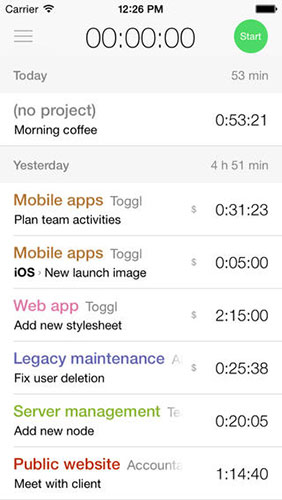 Toggl App